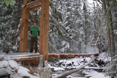 Bridge First Step in Improving Recreation in Valemount