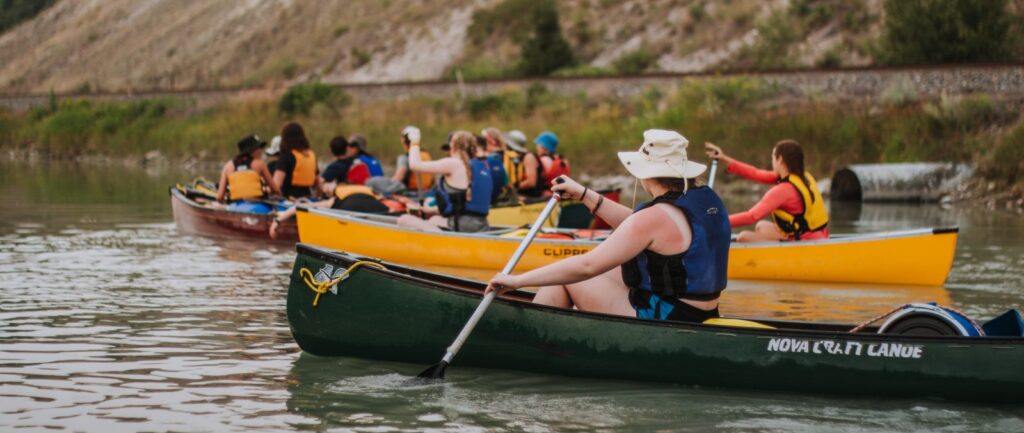 People, Land and Paddles