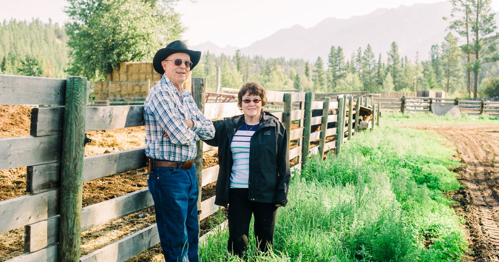 Karen and Doug of B-E Ranch