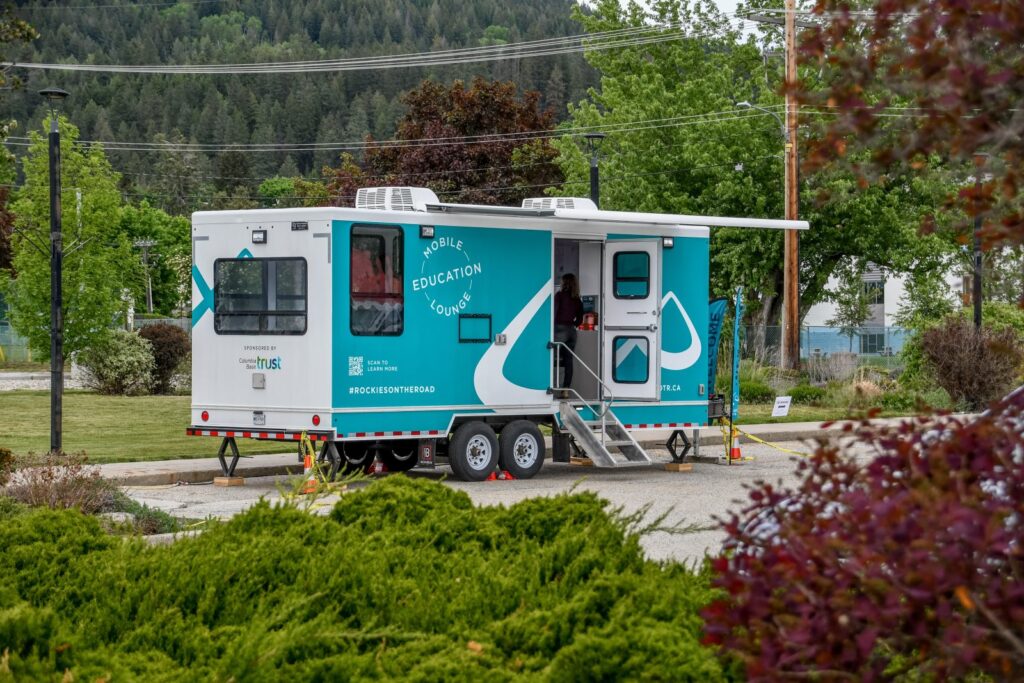 A college gets mobile