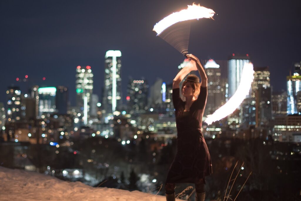 The joy of poi comes to Golden