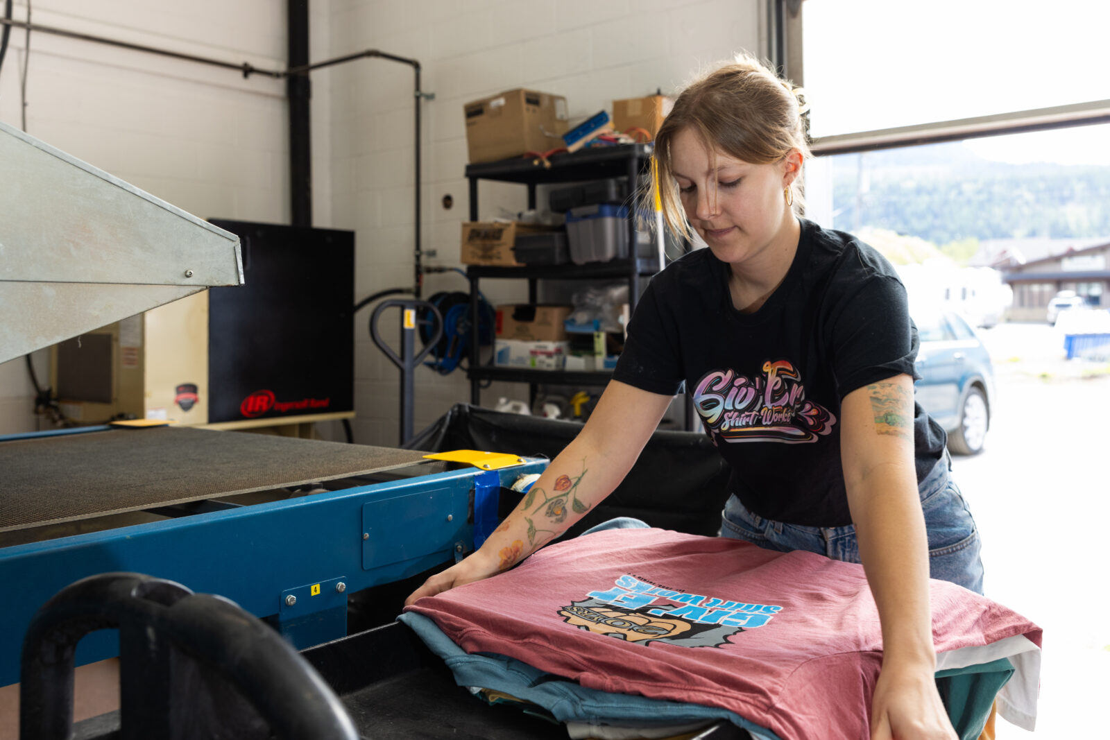 Giv’er Shirt Works in Fernie Levels Up